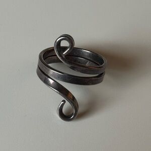 Vtg. Sterling Stuart Nye Ring